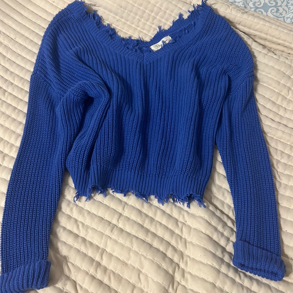 bright blue, never worn